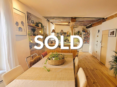 Two-bedroom flat with office space in the Safranier area of Antibes, sold by Antibes Transactions.